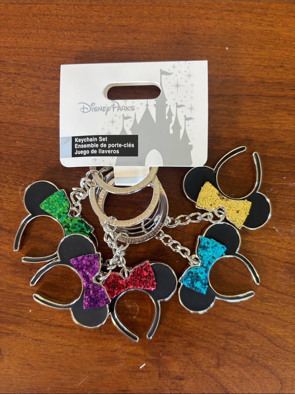 Disney - keychains 
Set of 6
New
